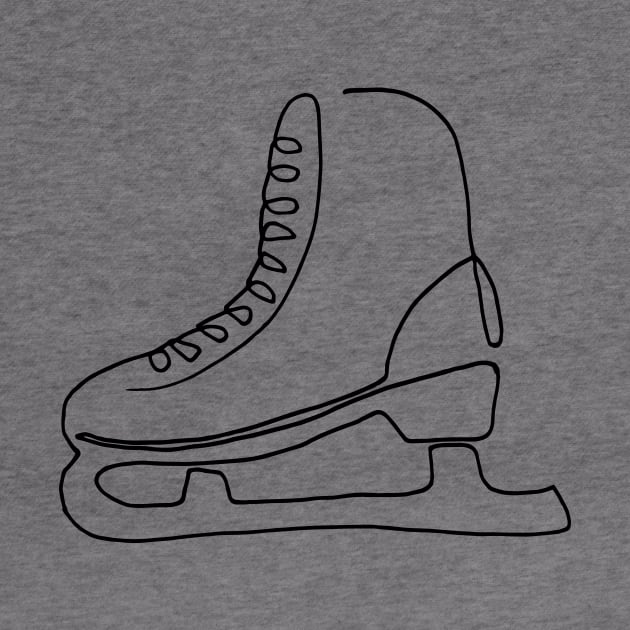 One line skate T-Shirt by COLeRIC